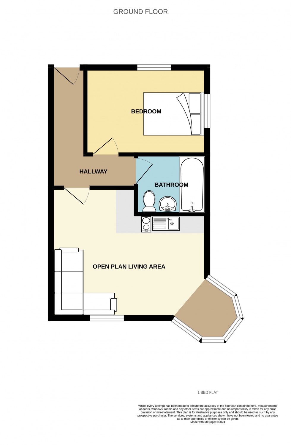 Floorplan for Redruth, Cornwall