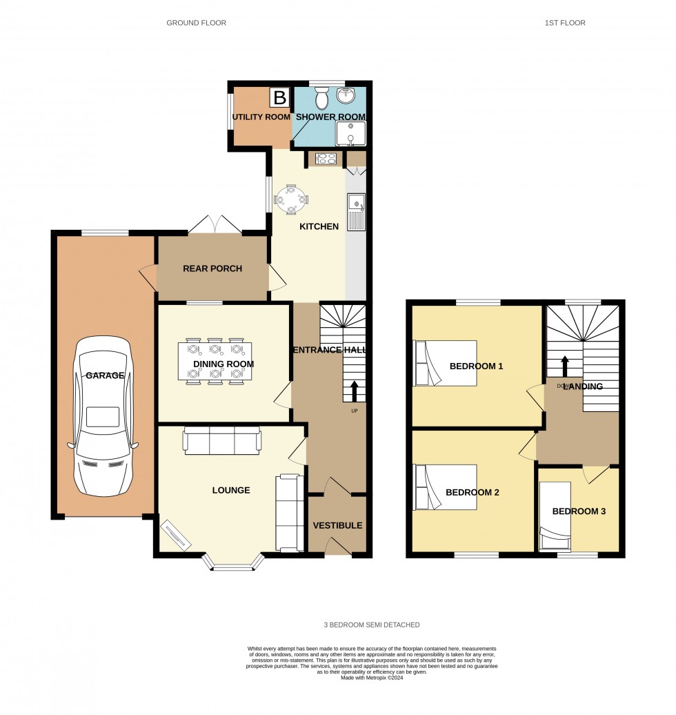 Floorplan for Troon, Camborne, Cornwall