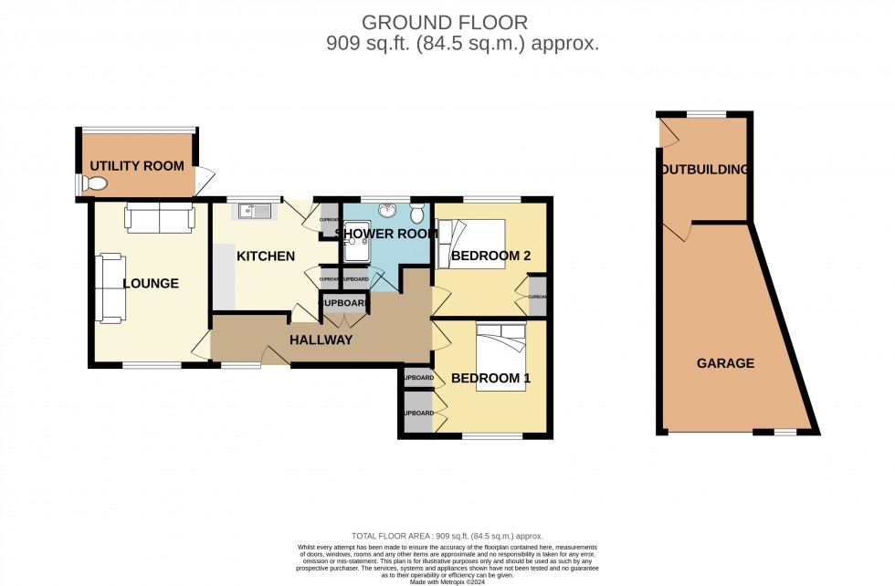 Floorplan for Redruth, Cornwall