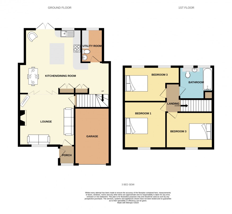 Floorplan for Paynters Lane, Redruth, Cornwall