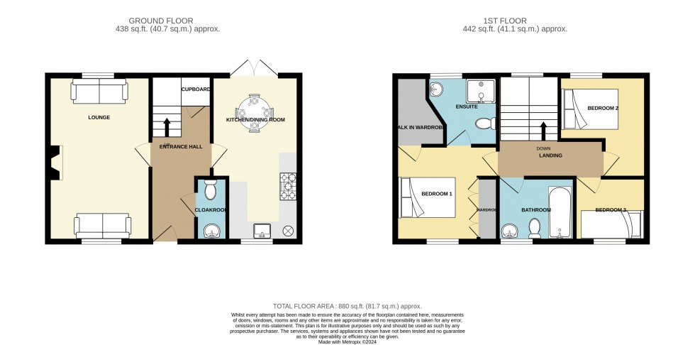 Floorplan for Redruth, Cornwall