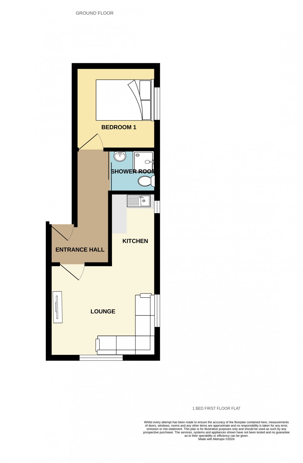 Floorplan for Redruth, Cornwall