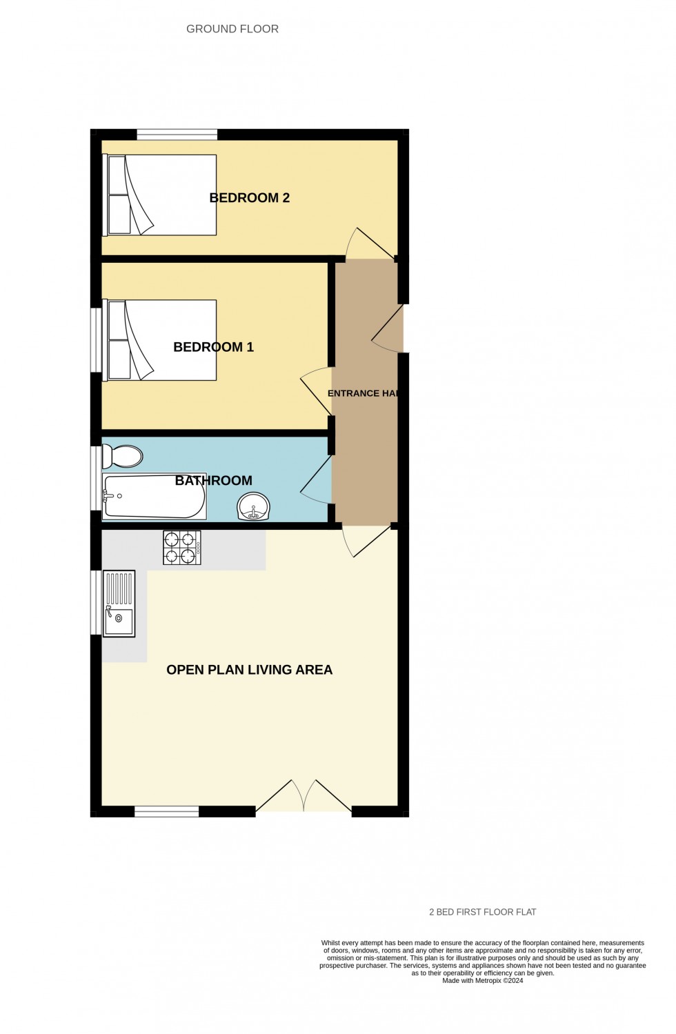 Floorplan for Redruth, Cornwall