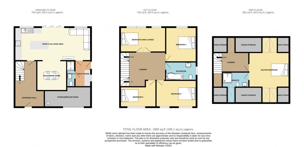 Floorplan for Porthtowan, Truro, Cornwall