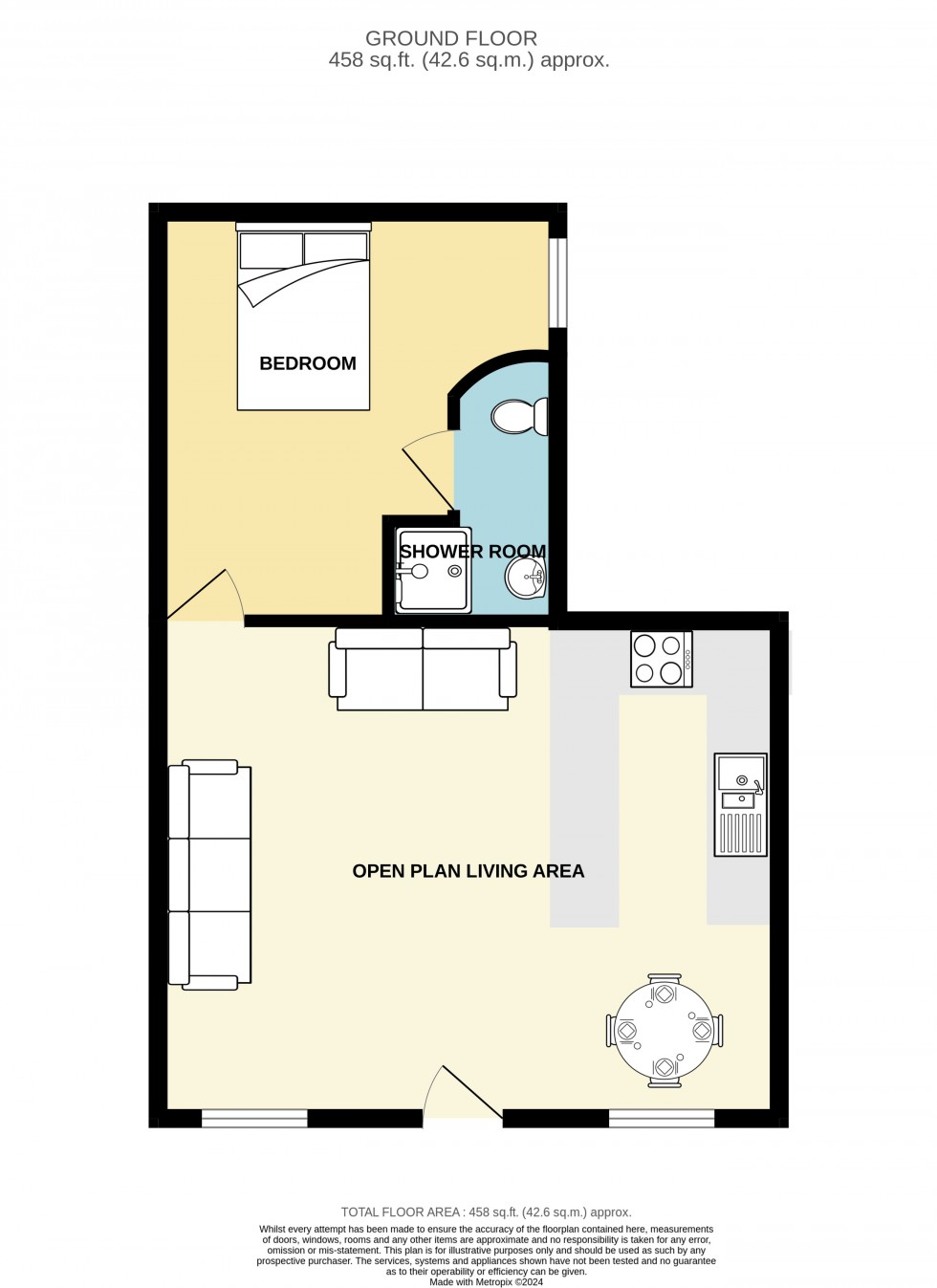 Floorplan for Redruth, Cornwall