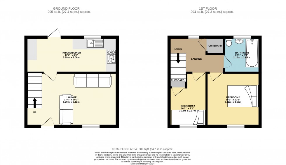 Floorplan for Redruth, Cornwall