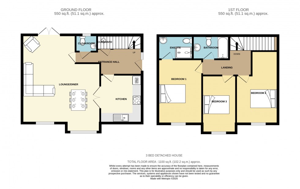 Floorplan for Redruth, Cornwall