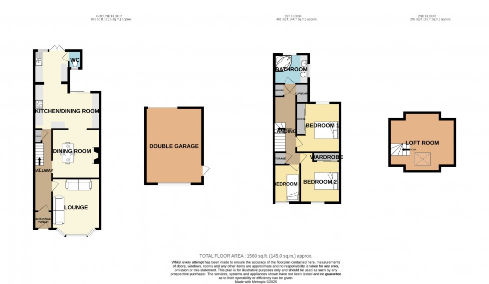 Floorplan for Redruth, Cornwall