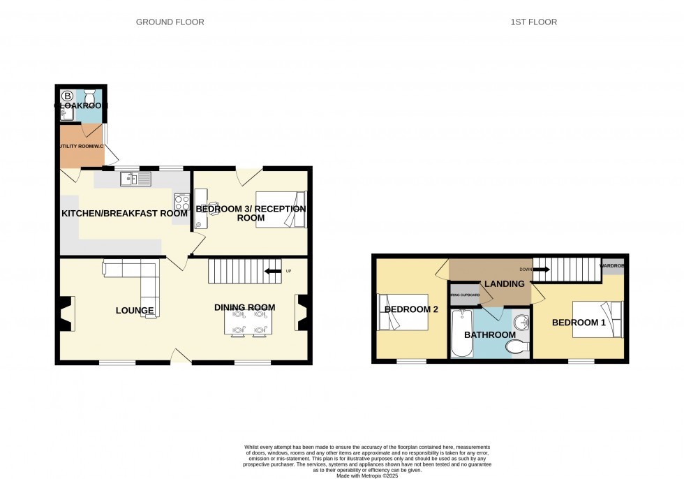 Floorplan for Redruth, Cornwall